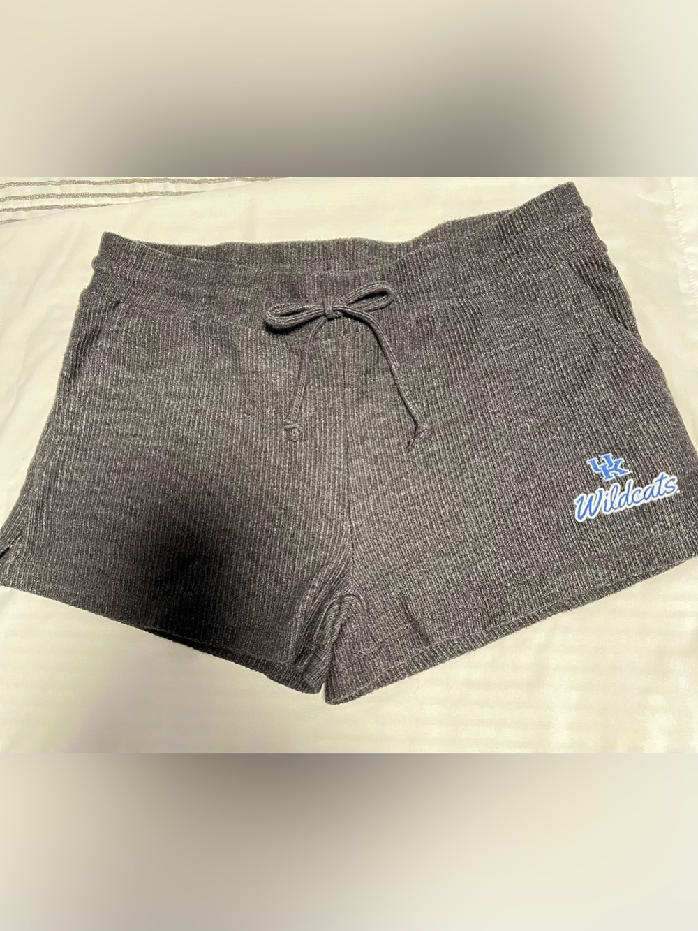 BOXERCRAFT KENTUCKY WILDCATS WOMENS SHORTS, Size Med, Dk Gray , BIN 1